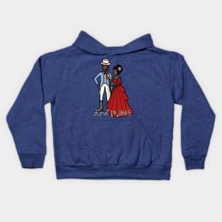 A Juneteenth Promenade Kids Hoodie